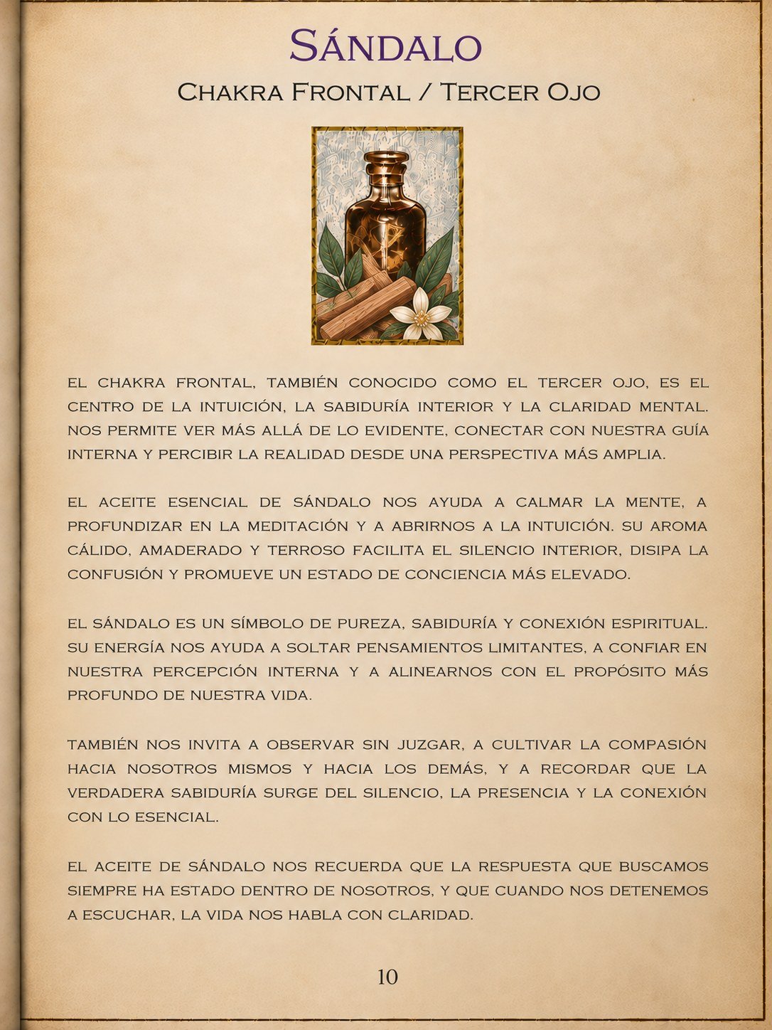 Third Eye Chakra — Sandalwood