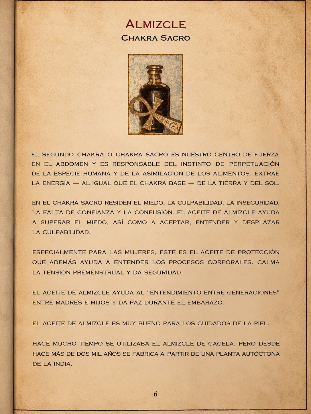 Sacral Chakra — Musk