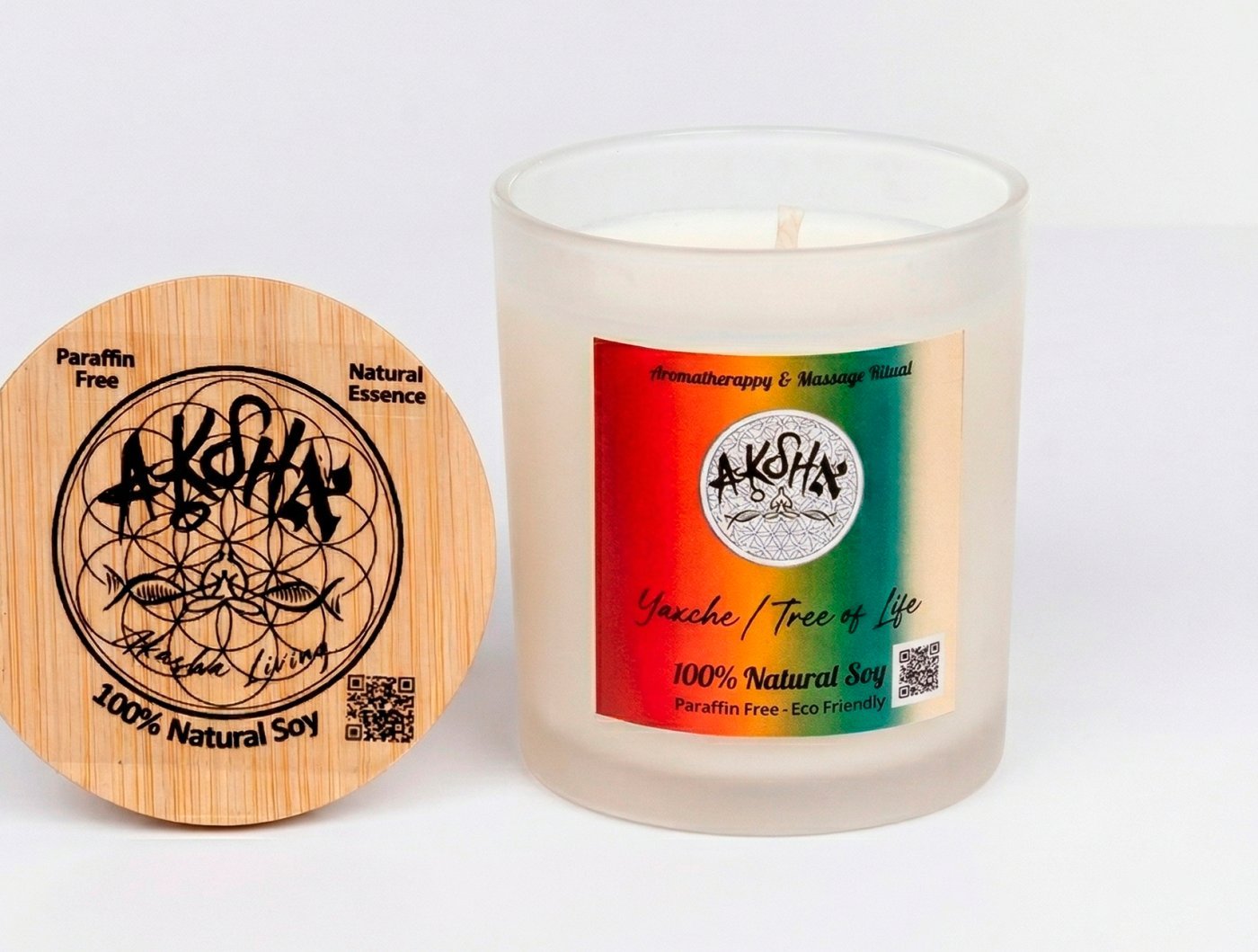 Tree of Life Massage Candle