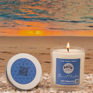 Throat Chakra Candle